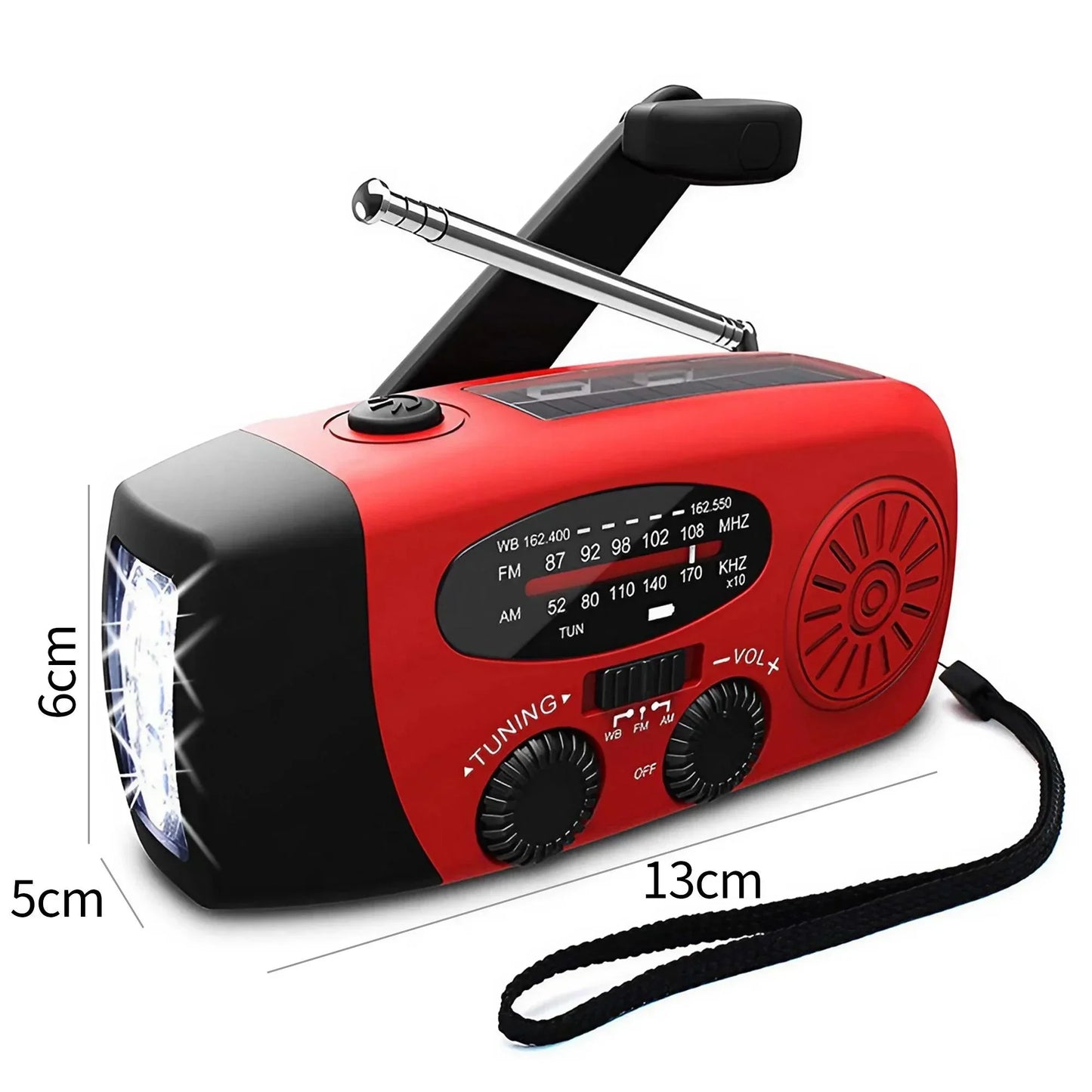 Emergency Weather Radio with Power Bank