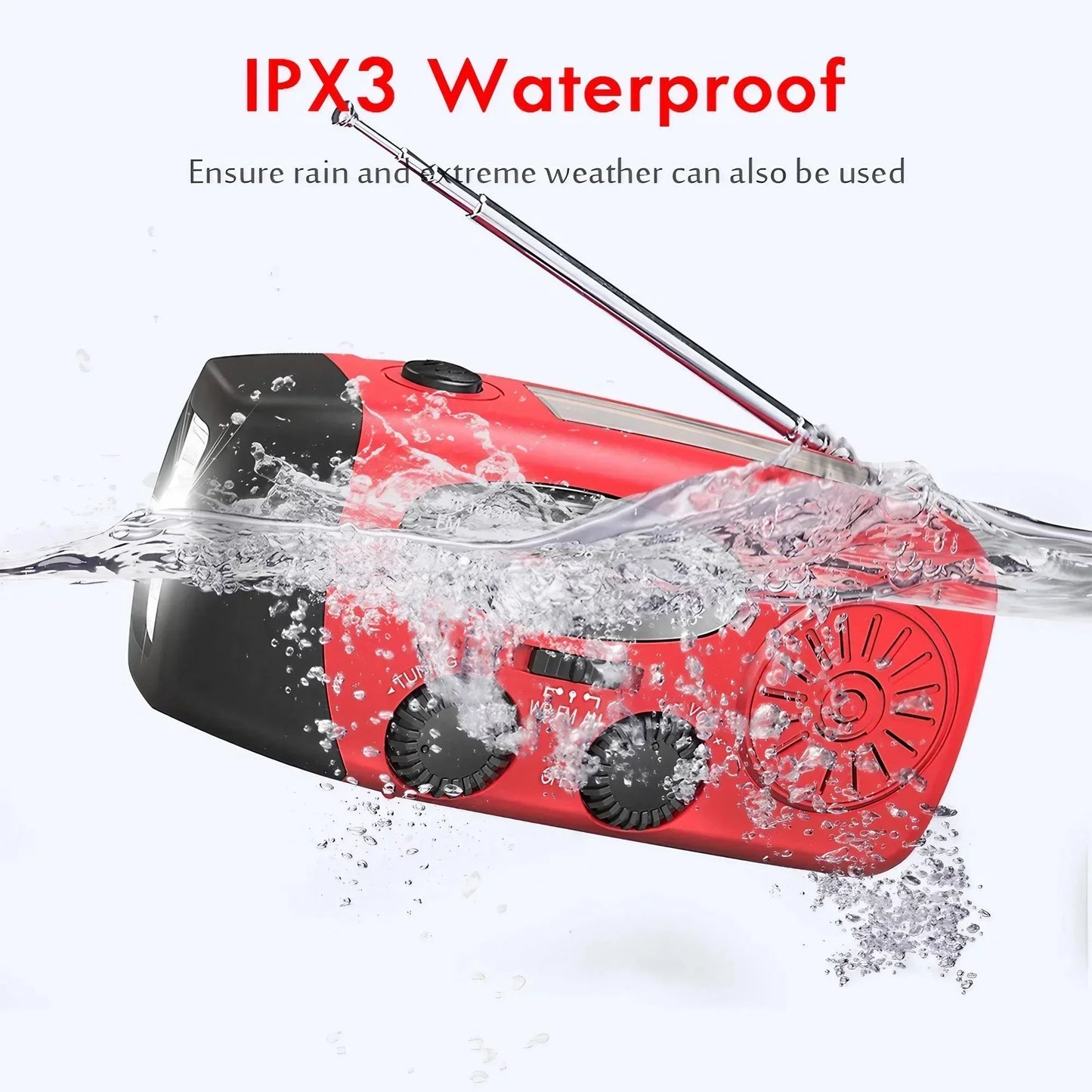 Emergency Weather Radio with Power Bank