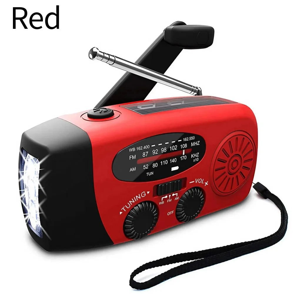 Emergency Weather Radio with Power Bank