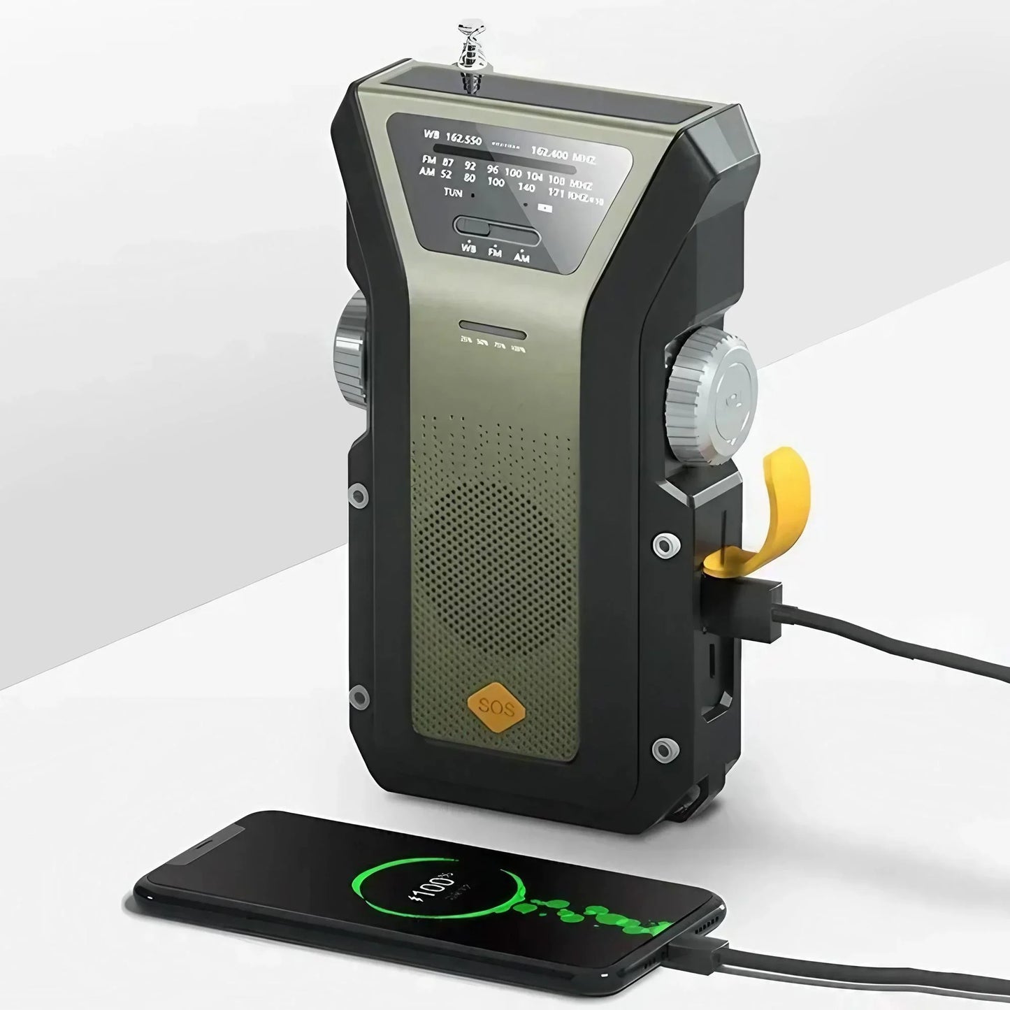 Emergency Weather Radio with Power Bank