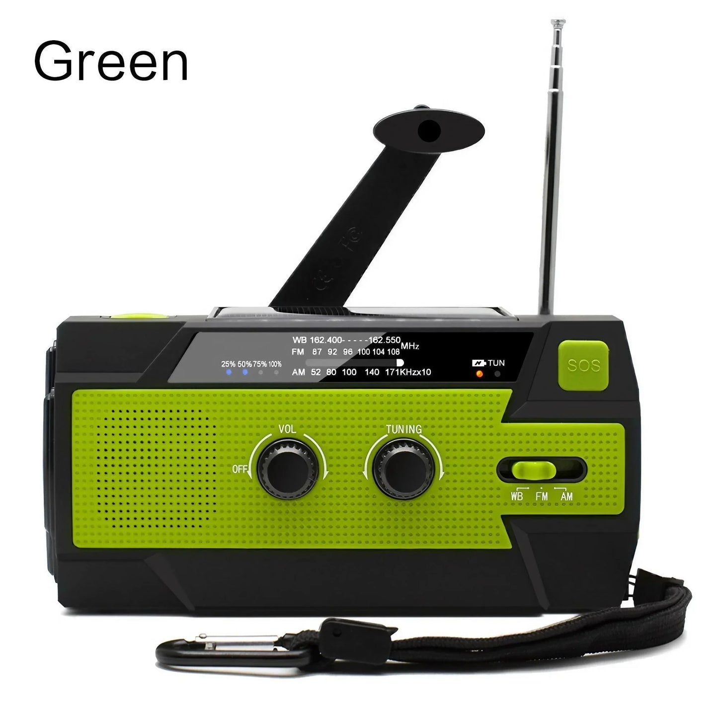 Emergency Weather Radio with Power Bank