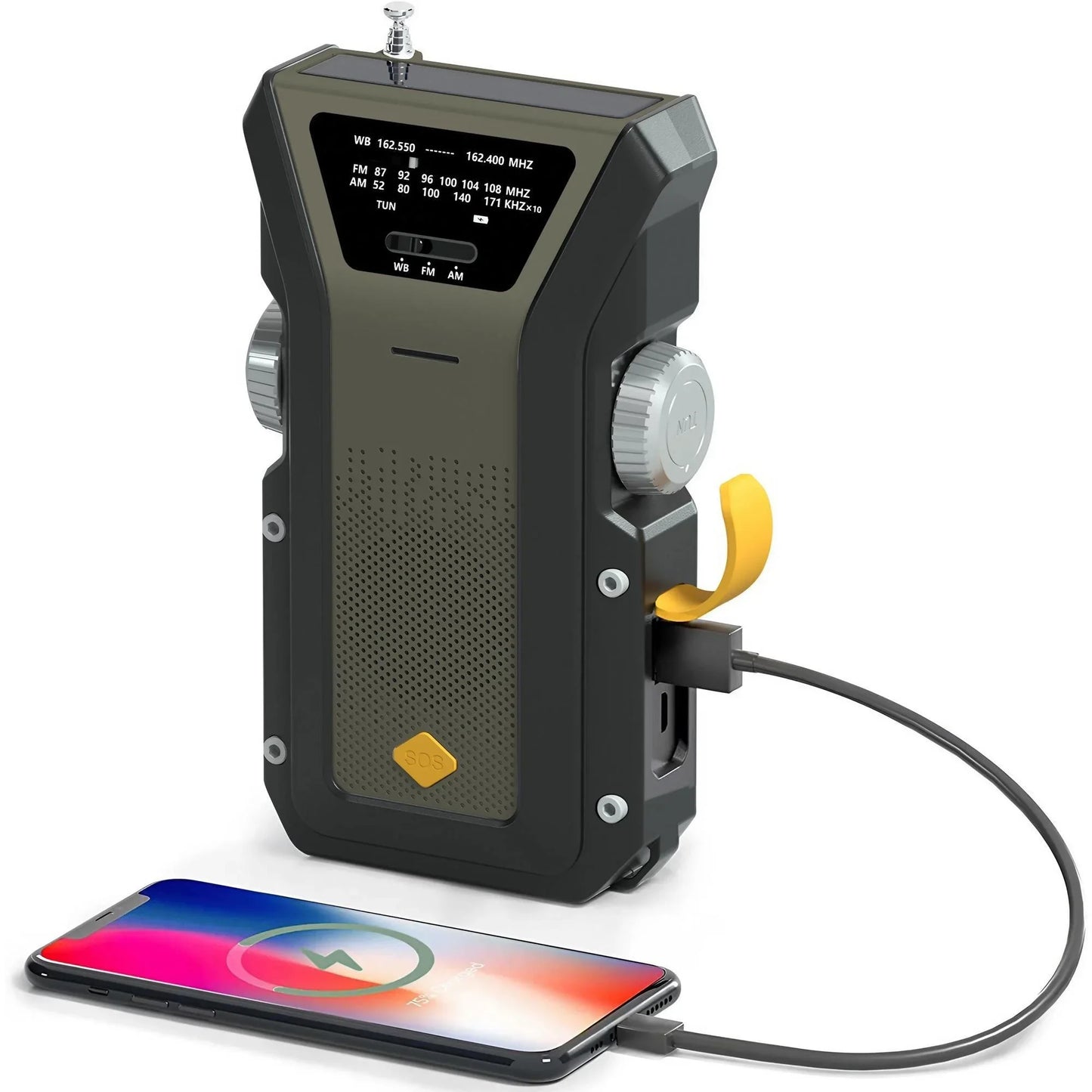 Emergency Weather Radio with Power Bank