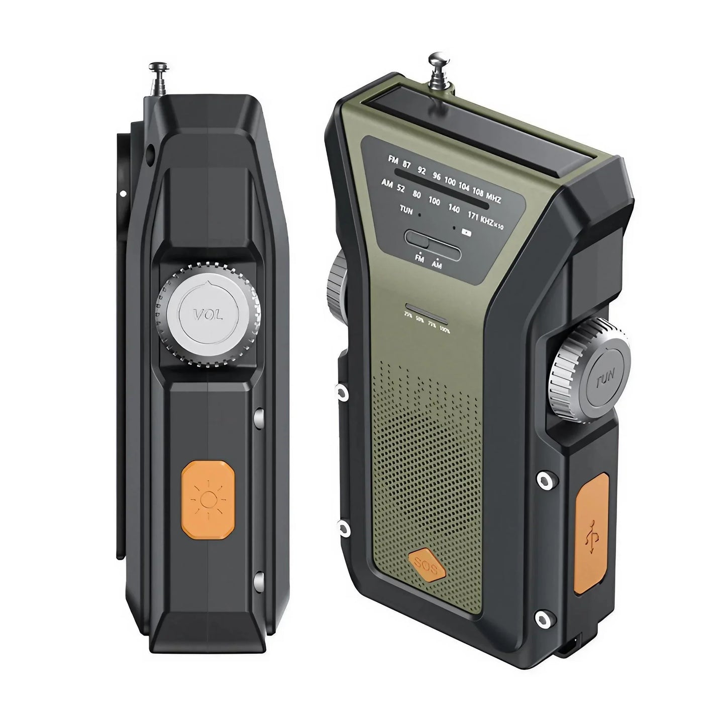 Emergency Weather Radio with Power Bank