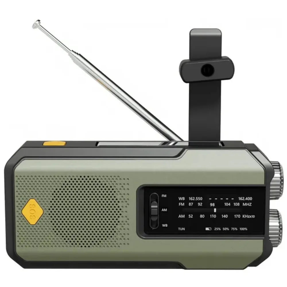 Emergency Weather Radio with Power Bank