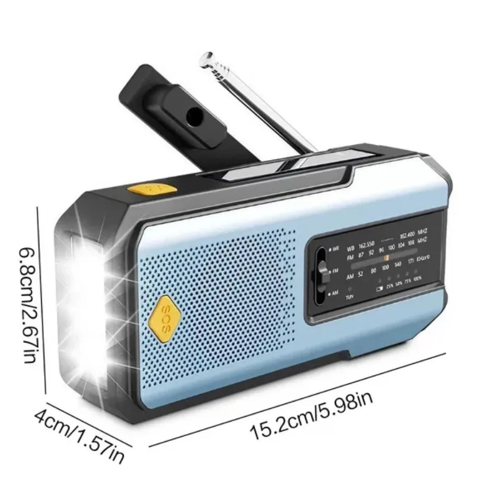 Emergency Weather Radio with Power Bank