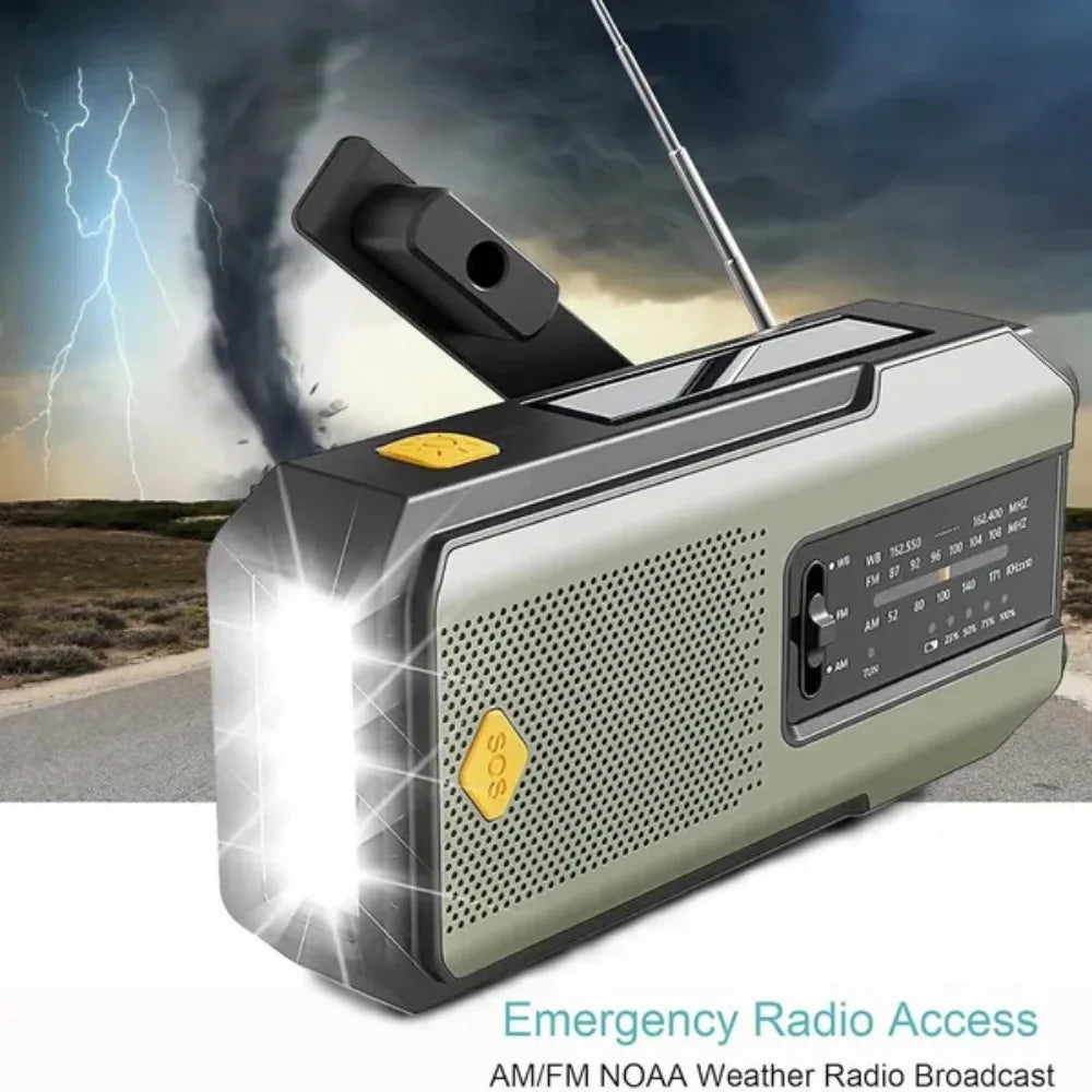 Emergency Weather Radio with Power Bank